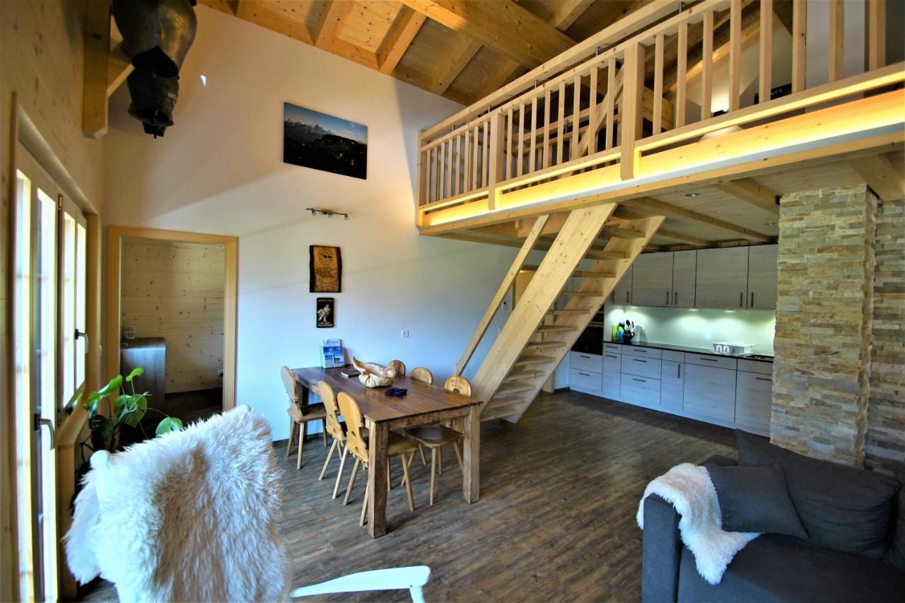 Chalet Wetterhorn Apartment Lutschental Exterior photo