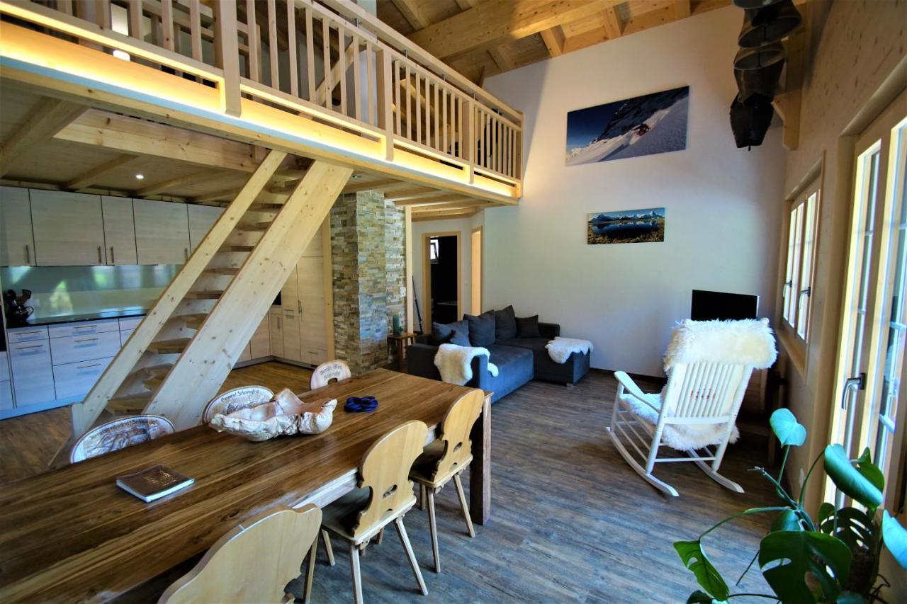 Chalet Wetterhorn Apartment Lutschental Exterior photo